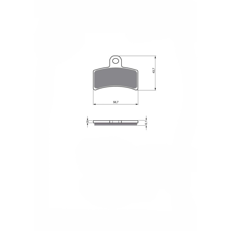 PLAQUETTES DE FREIN DELTA SEMI-METALLIQUES MX GAS COMPOUND GAS 250 PAMPERA 2002-OFFRE