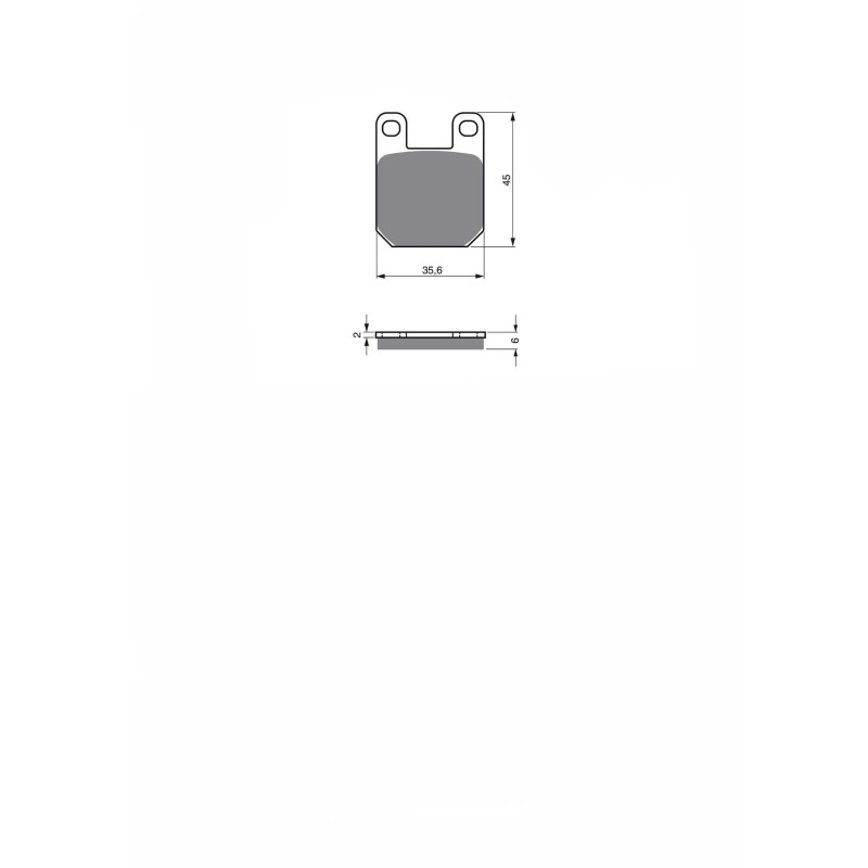 PASTILLAS DE FRENO JOLLY BRAKE SEMIMETALICAS KX BETA COMPUESTO RK6 50 ENDURO 97-02-OFERTA