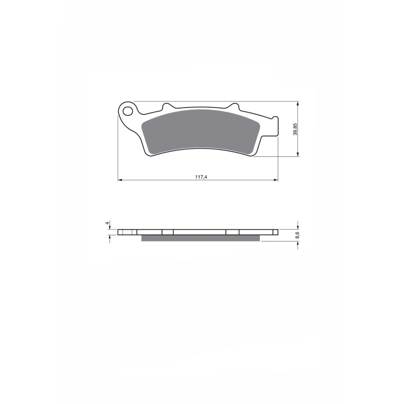 JOLLY BRAKE SINTERBREMSBELAGE KXR COMPOUND MALAGUTI 400 MADISON K 02-06-ANGEBOT