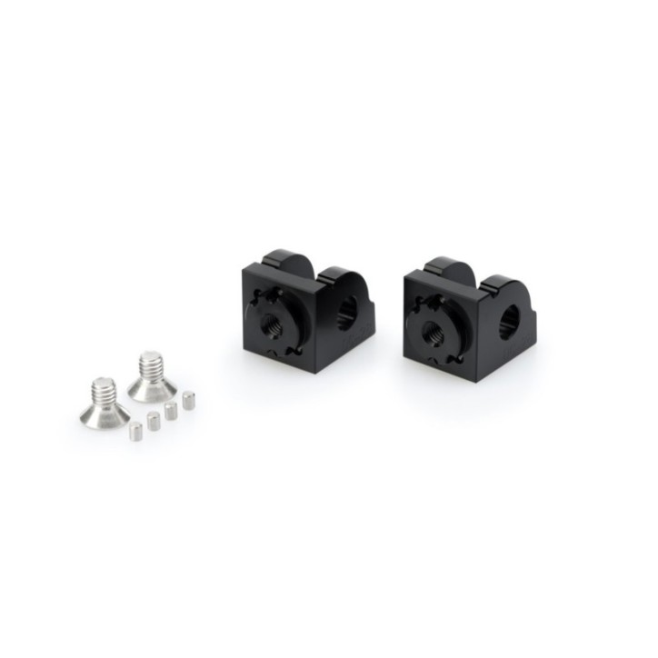 ADAPTADORES PUIG POGG CONDUCTOR AJUSTABLE BMW M1000 RR 23-24 NEGRO