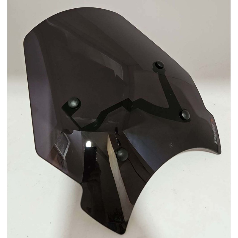 PUIG WINDSCREEN NAKED NG SPORT BENELLI LEONCINO 16-24 DARK SMOKE