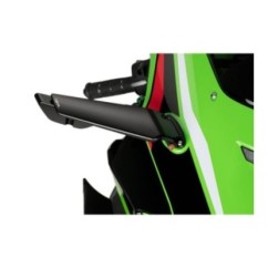 ESPEJO RETROVISOR DERECHO PUIG MOD. ALERON KAWASAKI ZX-10R 21-24 NEGRO