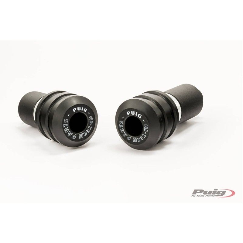 Patins de protection Puig Mod Vintage pour Triumph Scrambler 1200XC 19/20 Noir