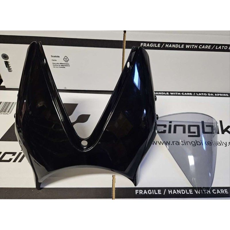 puig cupolino retro per honda cb1100 13 14 fume chiaro nero usato