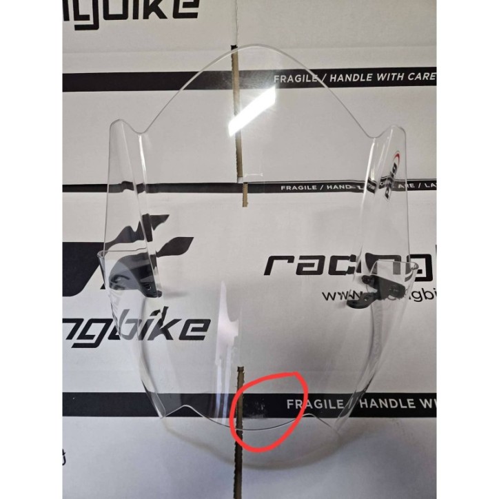 PUIG PANNEAU NU NG SPORT TRIUMPH SPEED TRIPLE R 16-17 TRANSPARENT - USAGE