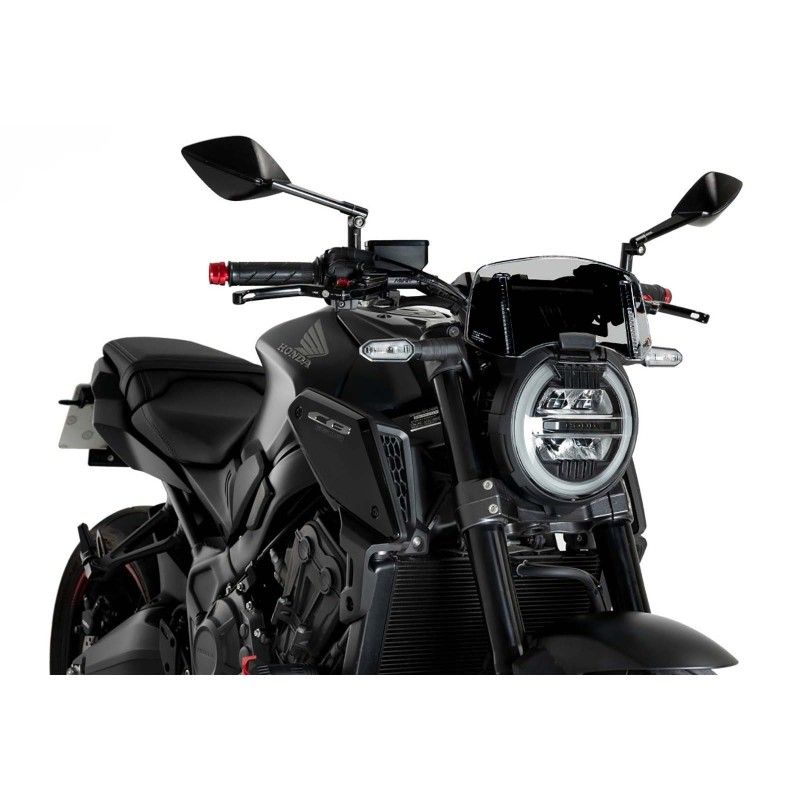 Visiere Puig polyvalente pour Honda CB650R Neo Sports Cafe 19-23 fume clair