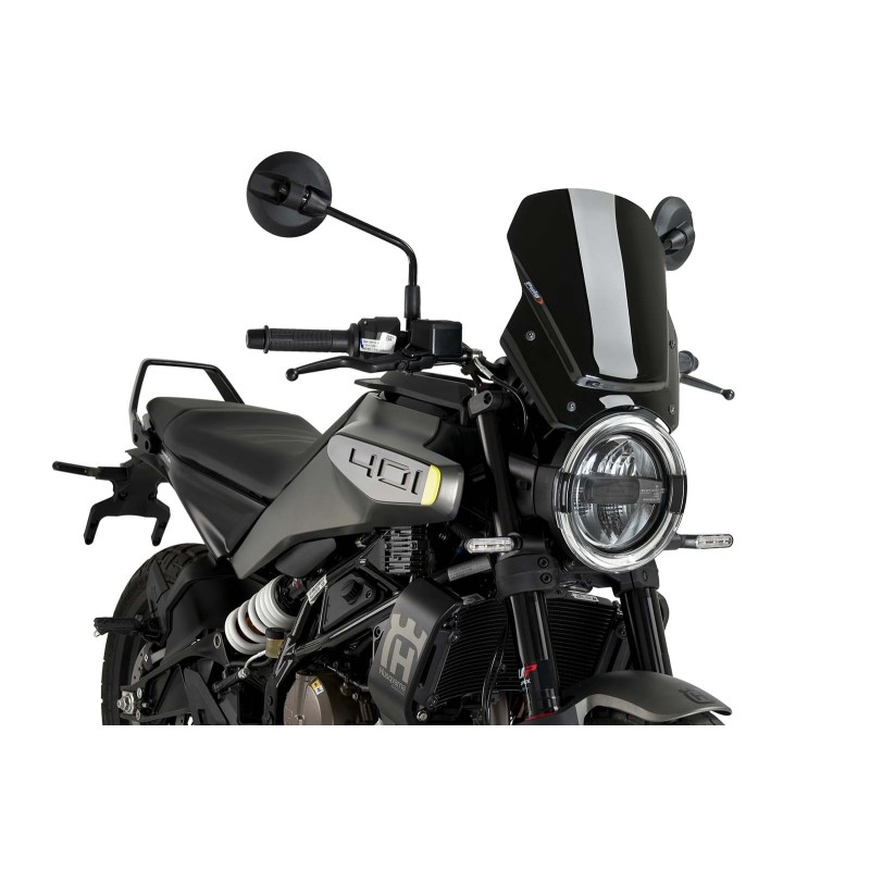 PUIG NAKED SCREEN NG SPORT HUSQVARNA SVARTPILEN 401 2024 SCHWARZ