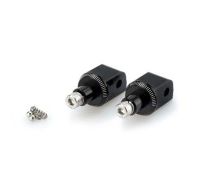 puig adapters fixed passenger pegs ktm 690 duke 16 19 black