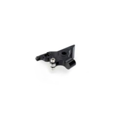 PUIG ADAPTADOR PALANCA FRENO TRASERO (IZQUIERDA) YAMAHA T-MAX 530 12-16 NEGRO