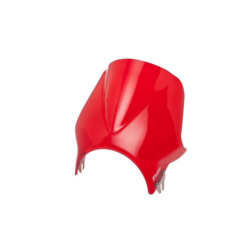 puig windshield univ windy for triumph scrambler 06 16 red