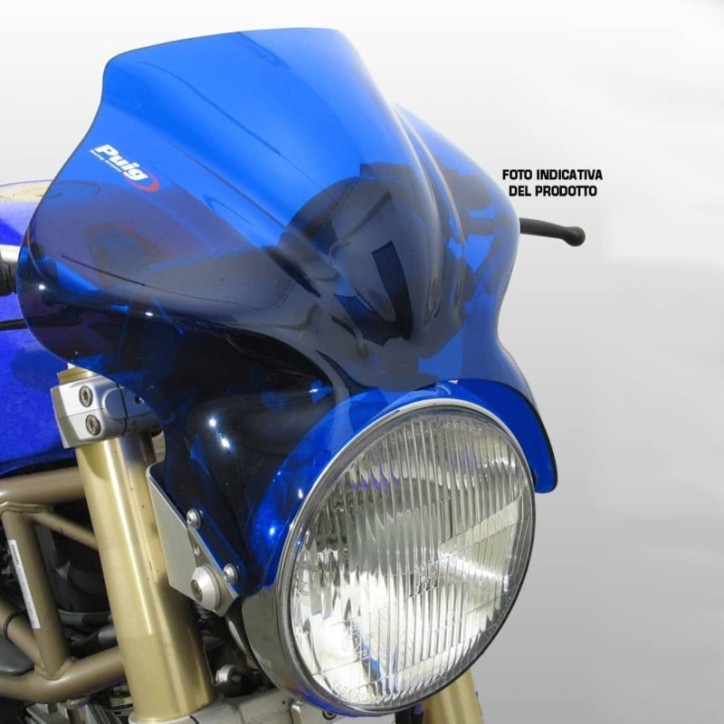 PUIG UNIV. WINDSCHUTZSCHEIBE COCKPIT CAGIVA PLANET 125 98-03 BLAU