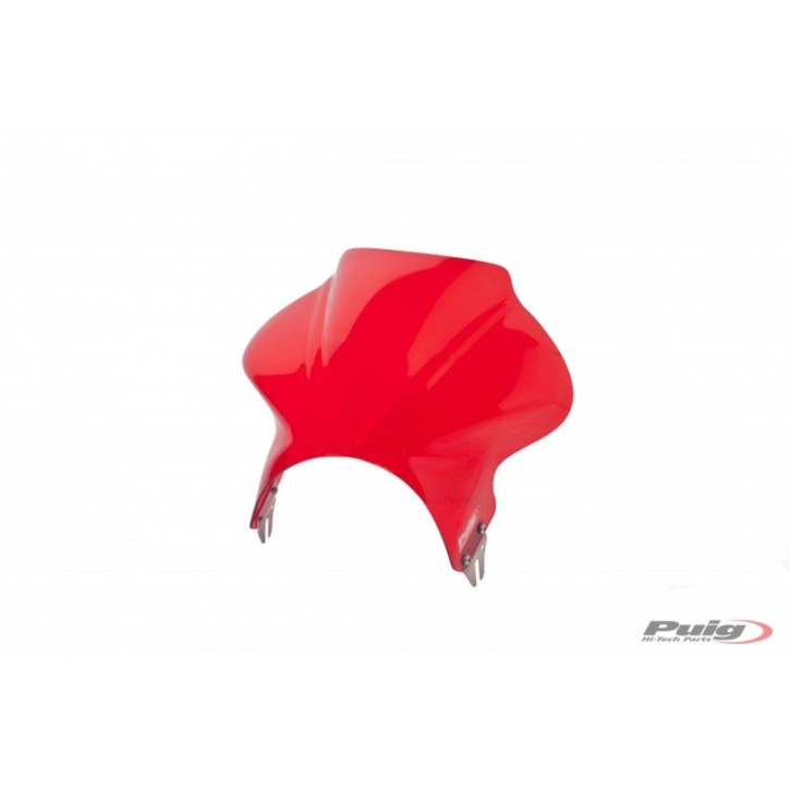 PUIG WINDSCREEN UNIV. COCKPIT CAGIVA RAPTOR 125 03-12 RED