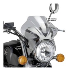 PUIG PARE - BRISE UNIVERSEL COCKPIT DAELIM ROADWIN 125 06-09 FUMEE CLAIR