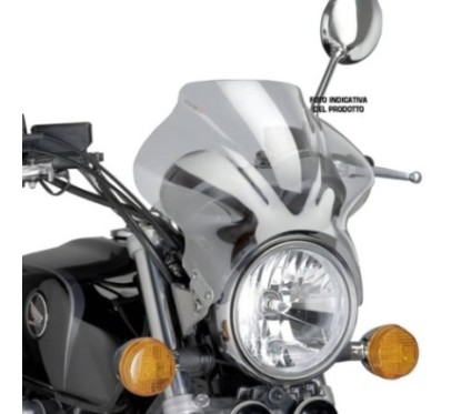 PUIG PARE - BRISE UNIVERSEL COCKPIT DAELIM ROADWIN 125 06-09 FUMEE CLAIR