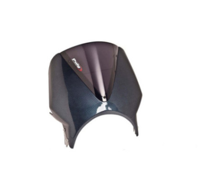 PUIG WINDSCREEN UNIV. VISION CAGIVA RAPTOR 125 03-12 CARBON-DARK SMOKE