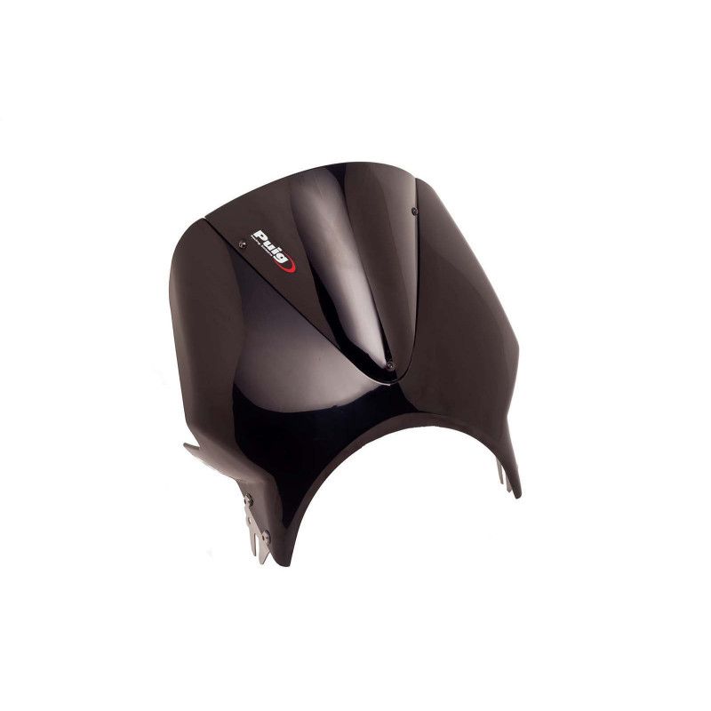 puig univ vision windshield for triumph street scrambler 17 19 black