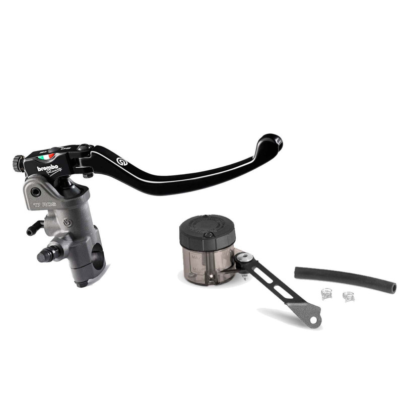 POMPE DE FREIN RADIALE BREMBO 17RCS + KIT RESERVOIR D'HUILE POUR APRILIA CAPONORD 1200 13-14