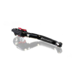 LEVIER D'EMBRAYAGE RACINGBIKE POUR TRIUMPH DAYTONA 660 2024 NOIR-ROUGE-LV7826RN