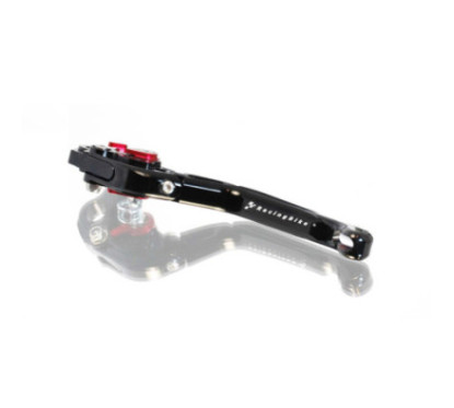 RACINGBIKE CLUTCH LEVER FOR TRIUMPH DAYTONA 660 2024 BLACK-RED-LV7826RN