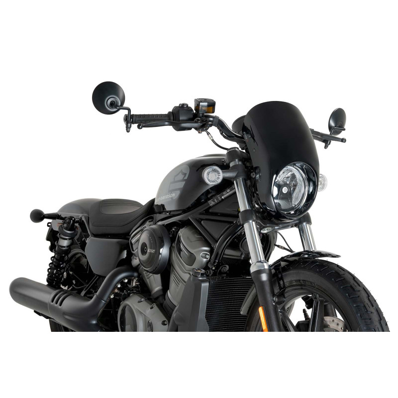 CUBIERTA SEMICARENADA PUIG ANARCHY HARLEY D. NIGHTSTER 975 ESPECIAL 23-24 NEGRO