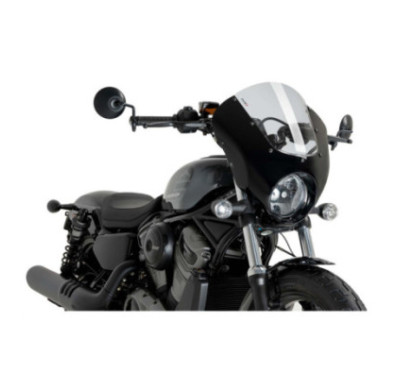 CUBIERTA SEMICARENADA PUIG DARK NIGHT HARLEY D. NIGHTSTER 975 ESPECIAL 23-24 HUMO CLARO