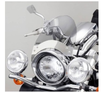 PUIG CUPOLINO CUSTOM MODELLO ROADSTER-FISSAGGIO SU MANUBRIO PER HONDA CLR 125 CITY FLY ANNO 98-00 COLORE FUME CHIARO