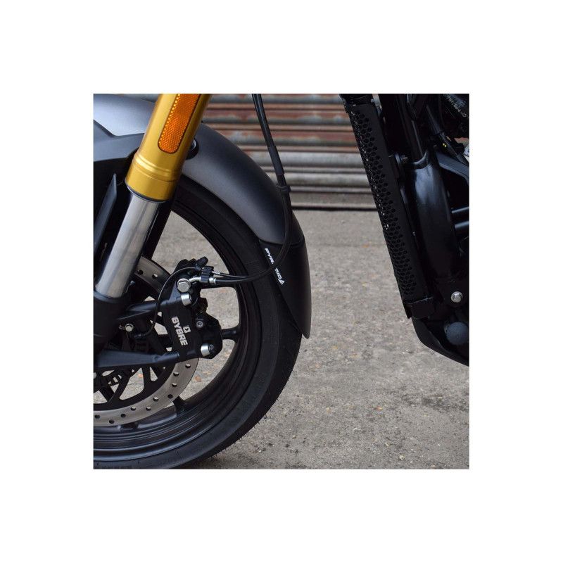 puig estensione parafango anteriore triumph speed 400 24 25 nero opaco