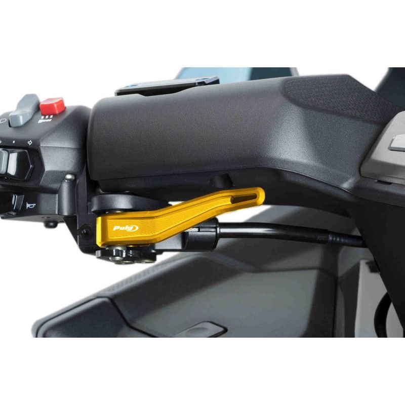 puig parking brake lever kymco ak550 premium 24 25 gold