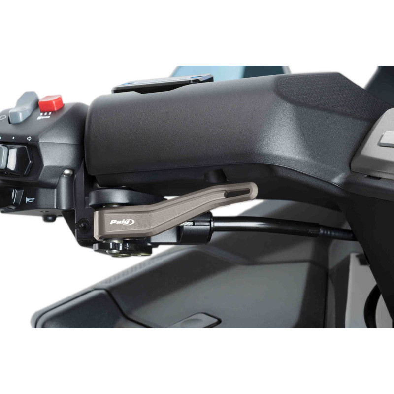 LEVIER DE FREIN DE STATIONNEMENT PUIG KYMCO AK550 PREMIUM 2024 ARGENT