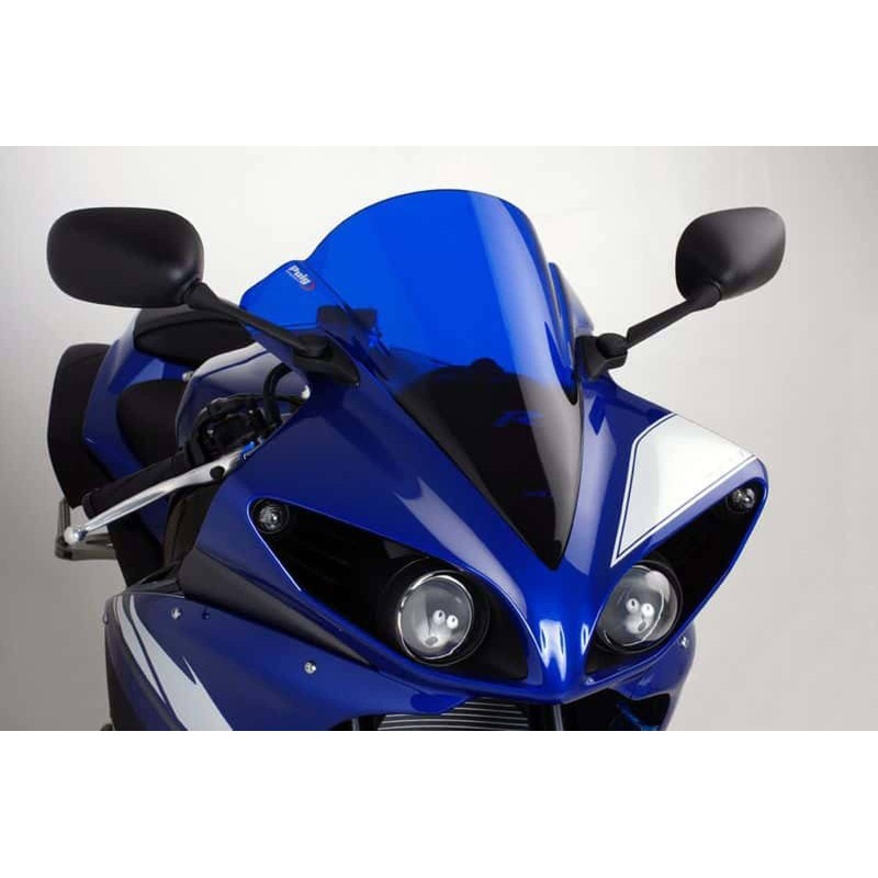 Puig Racing Windschutzscheibe fur Yamaha YZF R1 09 14 blau