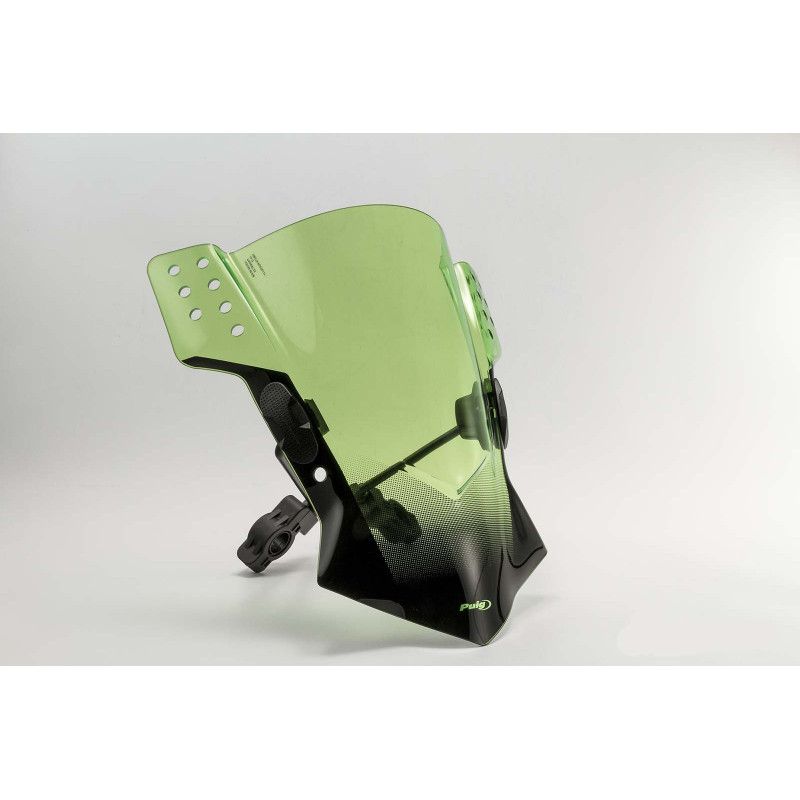 puig universal rafale windshield for yamaha mt 07 14 17 green