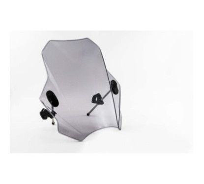 Pare-brise Puig Univ Bat Triumph Scrambler 1200 x 24 25 fume clair