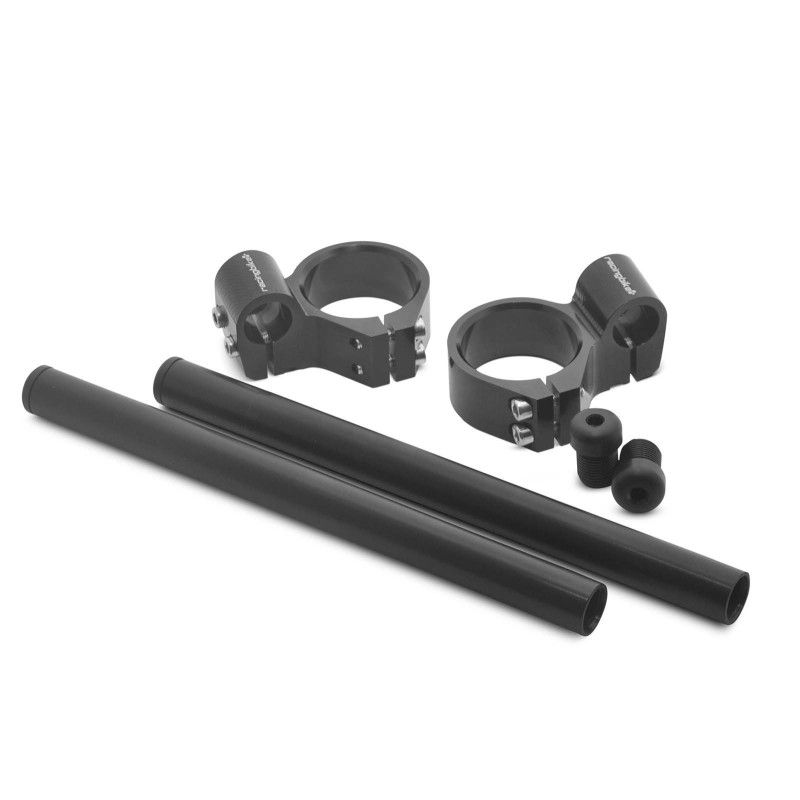 racingbike semi-handlebars for triumph daytona 675 06 12 black sk1050