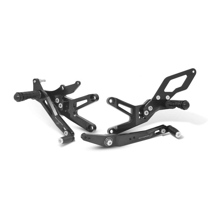 racingbike pedana poggiapiede fisso per yamaha yzf r6 17 20