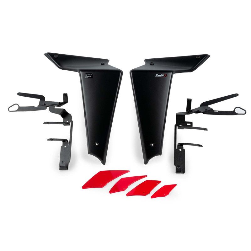 puig spoiler side downforce naked yamaha mt 09 21 23 red