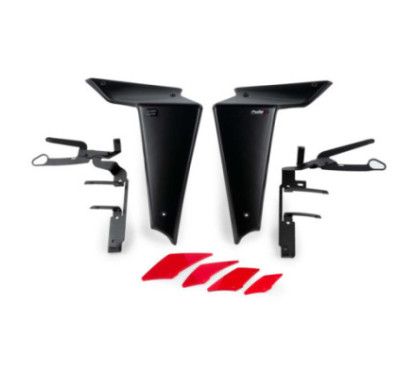Becquet lateral Puig Naked Downforce pour Yamaha MT-09 21 23 Rouge