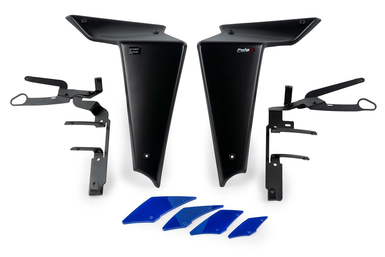 PUIG SIDE SPOILER DOWNFORCE NAKED YAMAHA MT-09 SP 21-23 BLUE