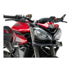 puig spoiler anteriore downforce naked triumph street triple 765 r rs 23 25 nero opaco