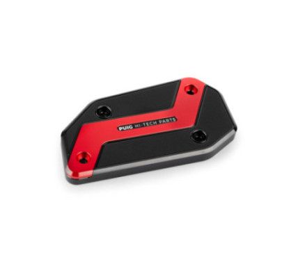 Bouchon de reservoir de liquide de frein avant Puig pour BMW R1300 GS Triple Black 23/24 Rouge