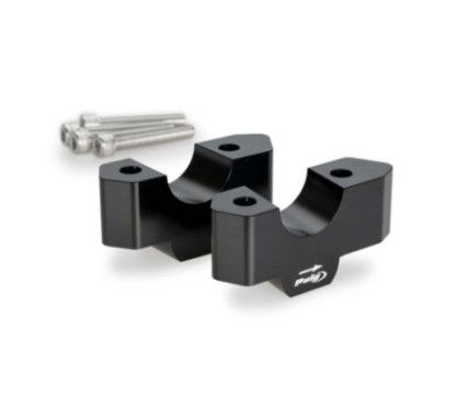Rehausseurs de guidon Puig pour BMW R1300 GS 2023/2025, noir, cod21879n
