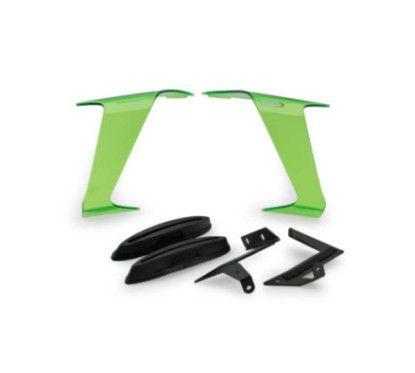 Becquet lateral Puig Downforce Race Kawasaki ZX 10R 2021/25 vert