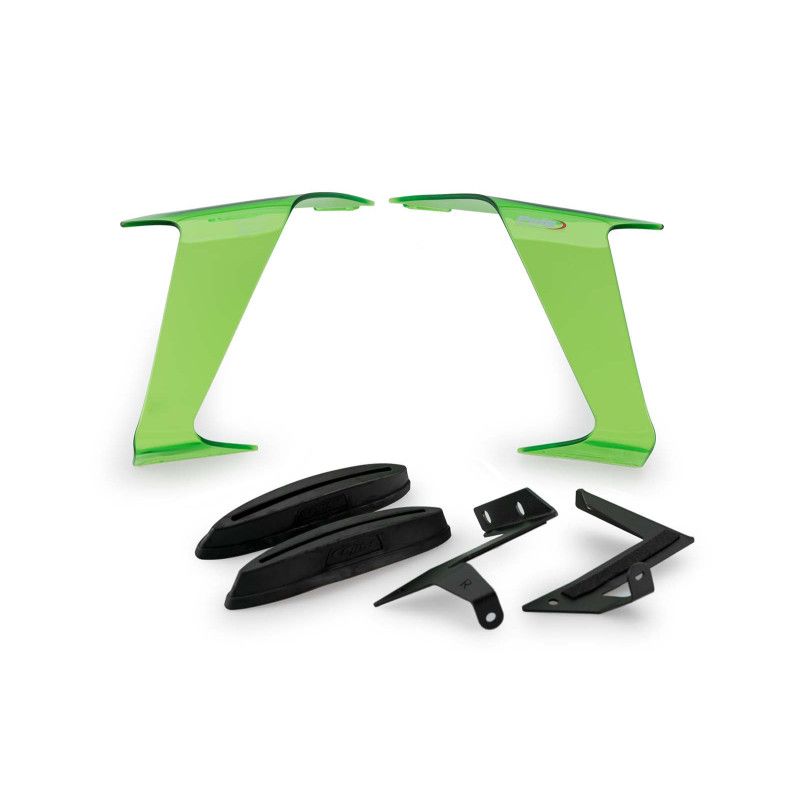 Aleron lateral Puig Downforce Race Kawasaki ZX-10RR 21/25 verde