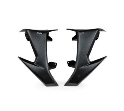 Becquet lateral Puig Downforce Naked pour Suzuki GSX 8S 2023/25, look carbone