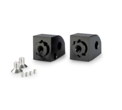 puig adapters adjustable passenger pegs suzuki gsx s1000 gx 24 25 black