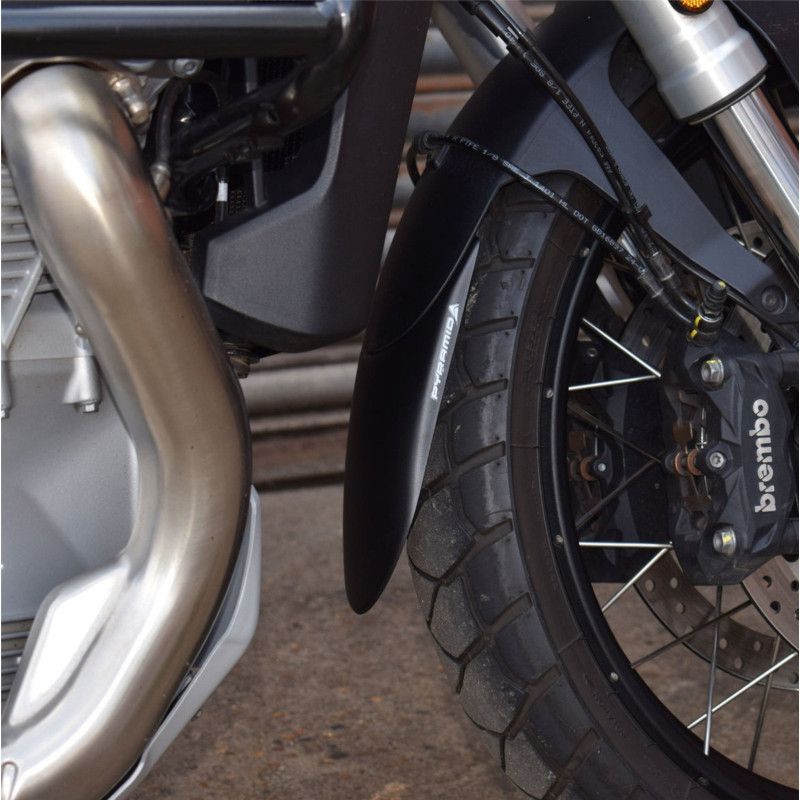 puig estensione parafango anteriore moto guzzi stelvio 24 25 nero opaco