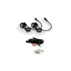 puig kit fendinebbia 20 omologato set morsetti su tubo di diametro 255mm nero