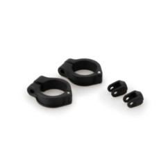 puig ricambio set di morsetti per fendinebbia 20 su tubo di diametro 255mm nero