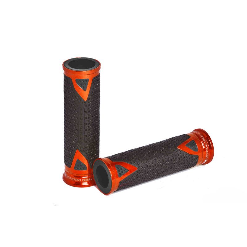 Poignees Puig Hi Tech Radikal Orange Longueur 119 mm