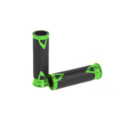Poignees Puig Hi Tech Radikal, modele vert, longueur 119 mm