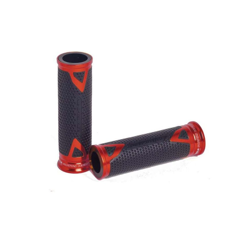 Poignees Puig Hi Tech Radikal, modele rouge, longueur 123 mm